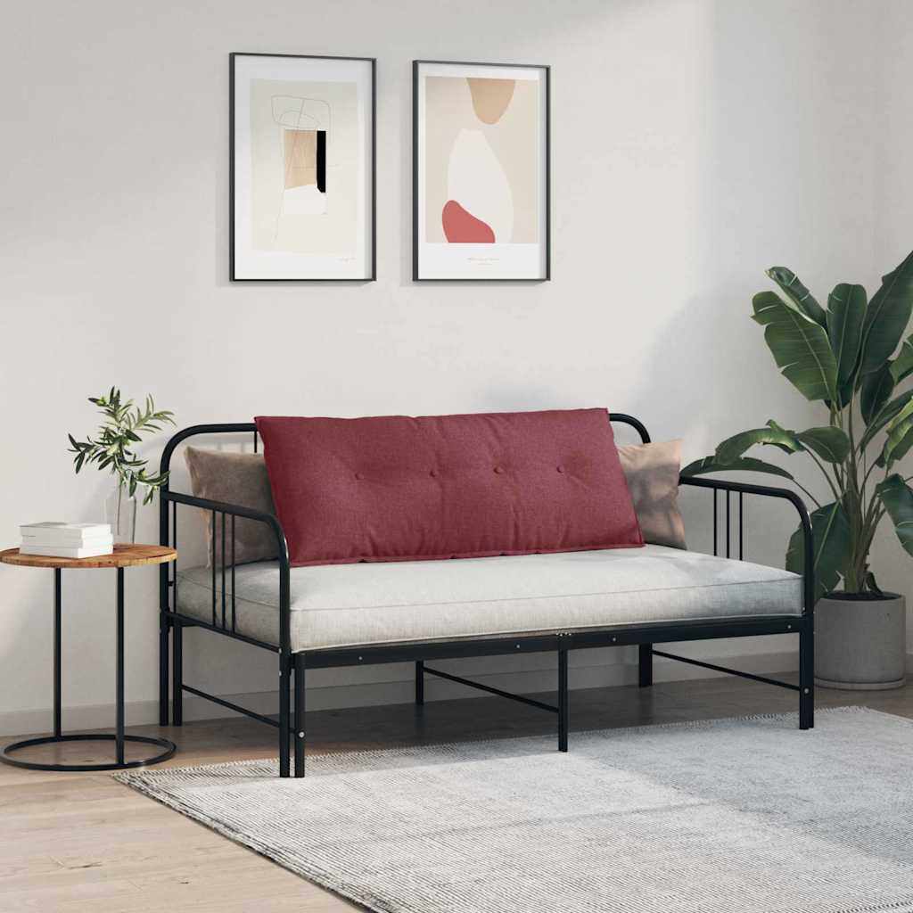 Perna pentru spate Roșu Vin 120 x 19 x 50 cm țesătură GartenMobel Dekor