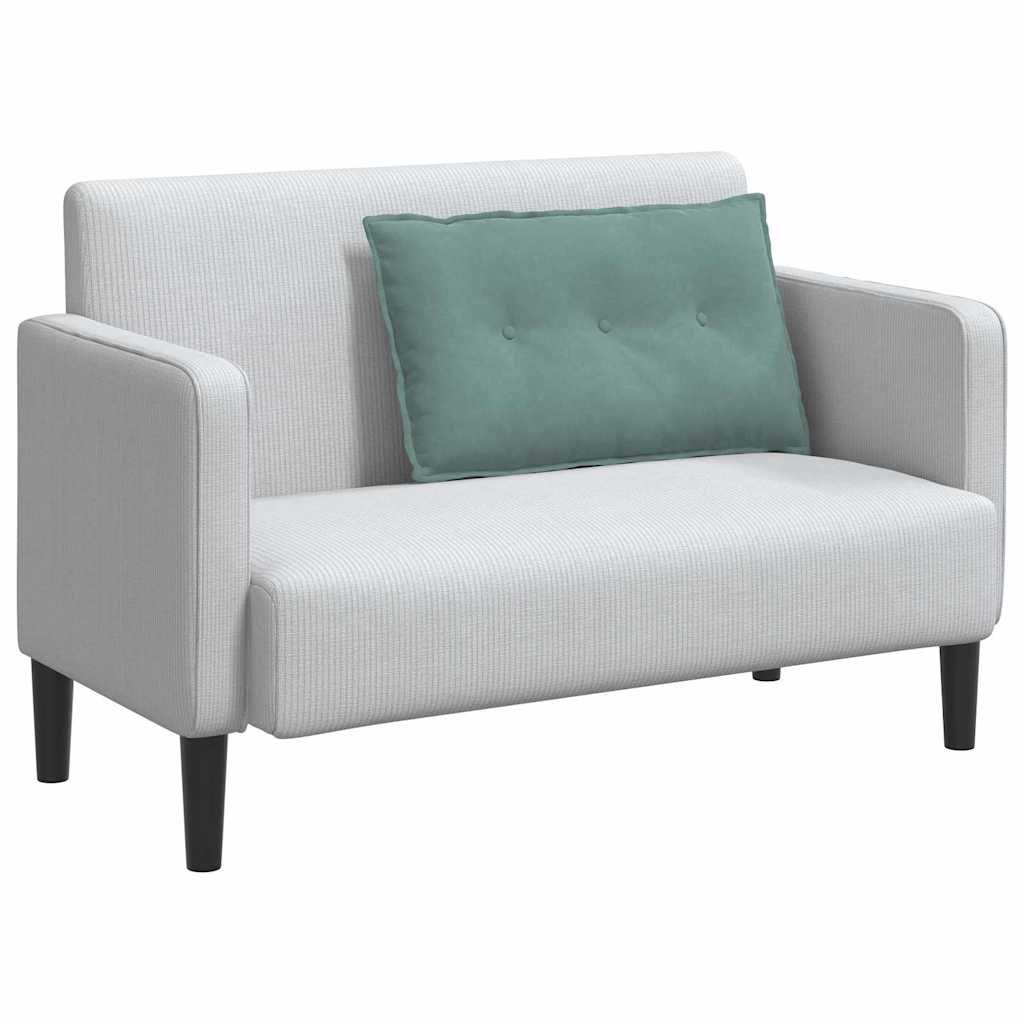 Perna pentru spate Verde Mării 80 x 50 cm Țesătură din corduroy GartenMobel Dekor