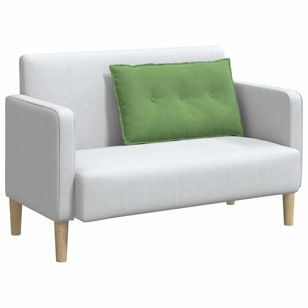 Perna pentru spate Verde deschis 80 x 50 cm GartenMobel Dekor