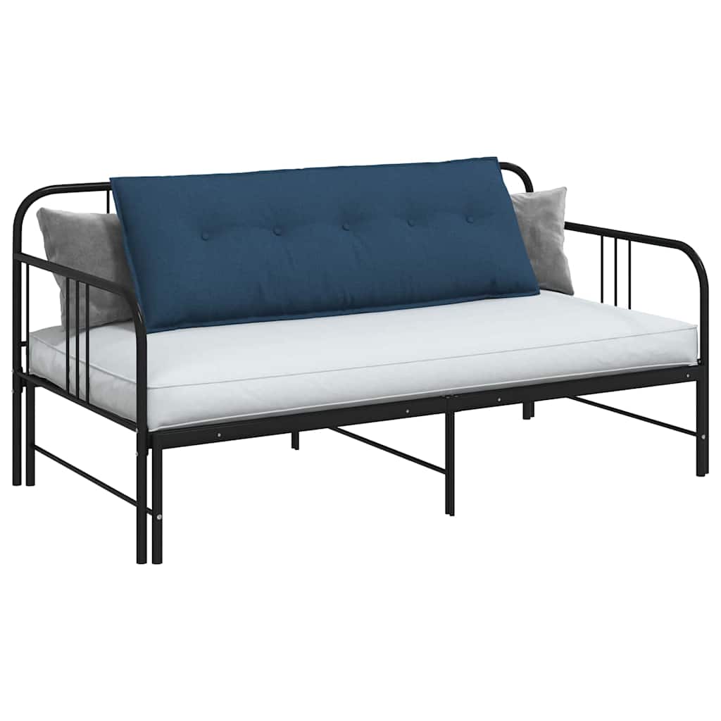 Perna pentru spate albastru 140 x 19 x 50 cm țesătură GartenMobel Dekor