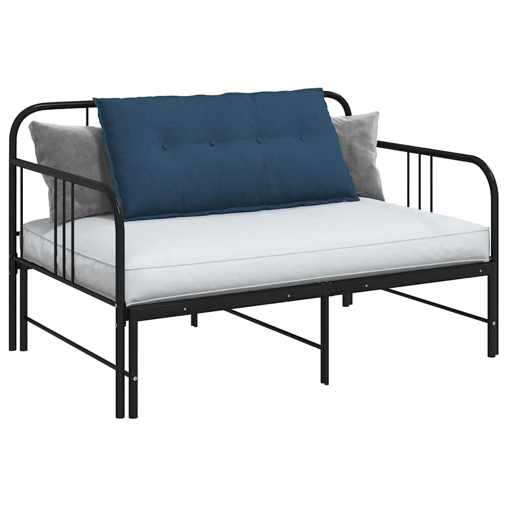 Perna pentru spate albastru 200 x 19 x 50 cm țesătură GartenMobel Dekor