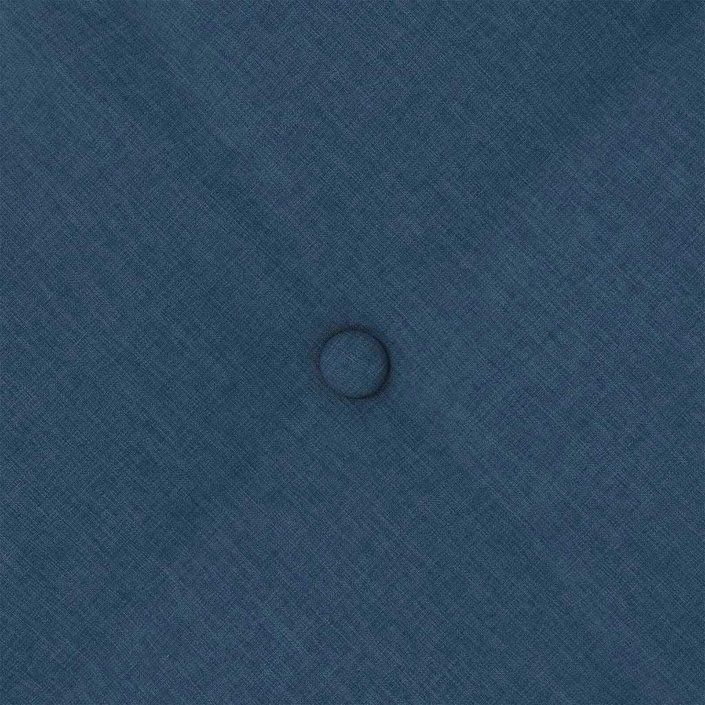 Perna pentru spate albastru 200 x 19 x 50 cm țesătură GartenMobel Dekor