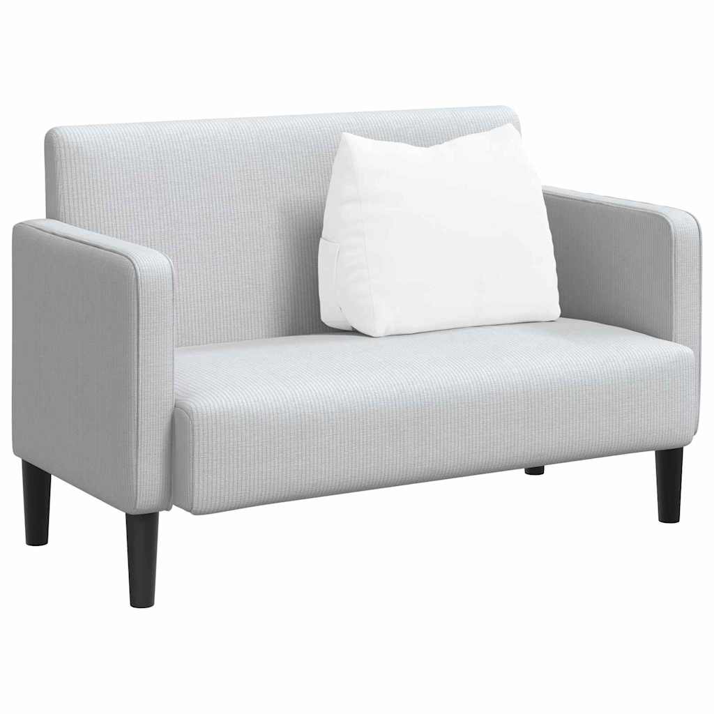 Perna pentru spate Alb 60 x 20 x 50 cm țesătură GartenMobel Dekor