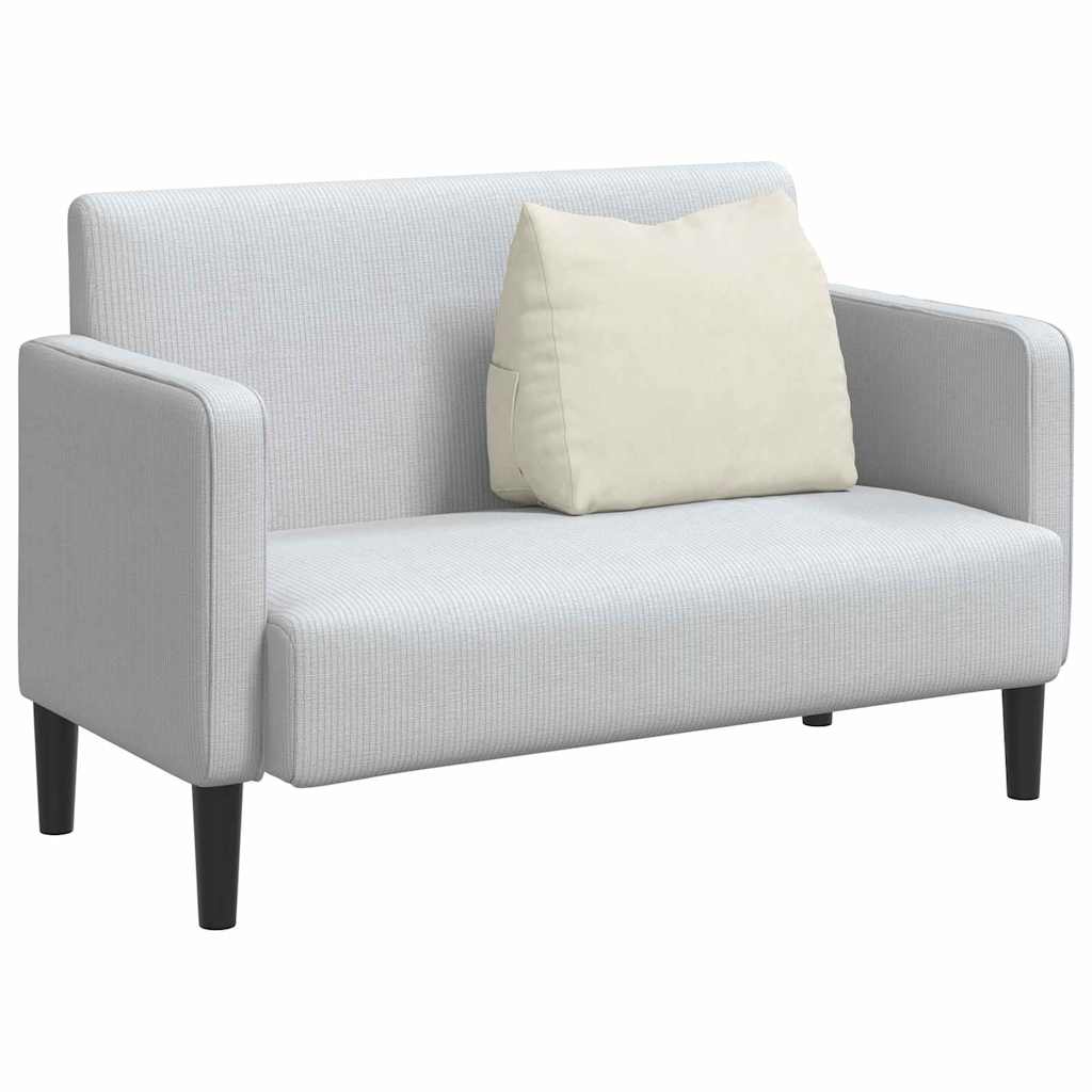 Perna pentru spate Crem 60 x 20 x 50 cm Țesătură din corduroy GartenMobel Dekor