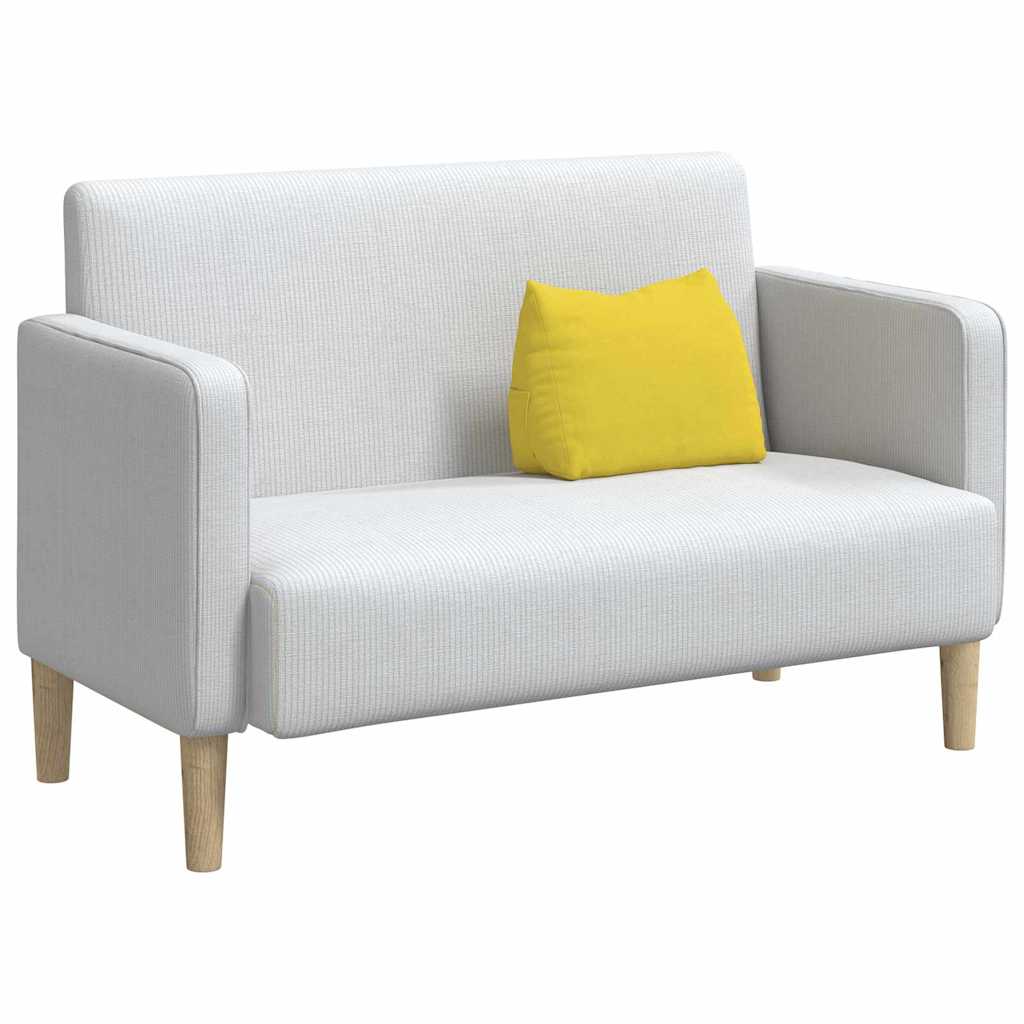 Perna pentru spate Galben Deschis 45 x 20 x 35 cm țesătură GartenMobel Dekor