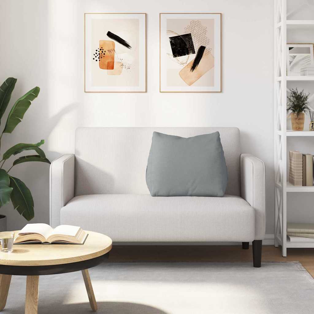 Perna pentru spate Gri deschis 60 x 20 x 50 cm țesătură GartenMobel Dekor