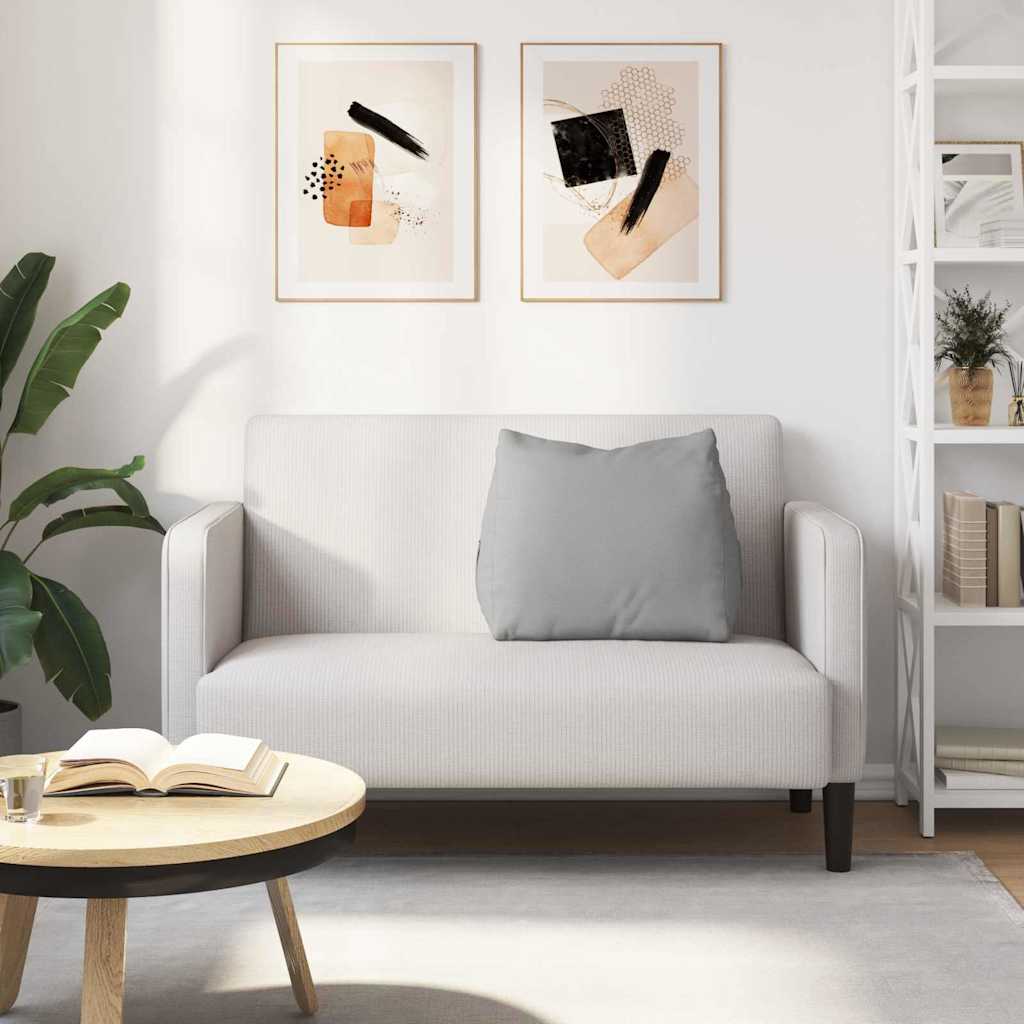 Perna pentru spate Gri nori 60 x 20 x 50 cm țesătură GartenMobel Dekor