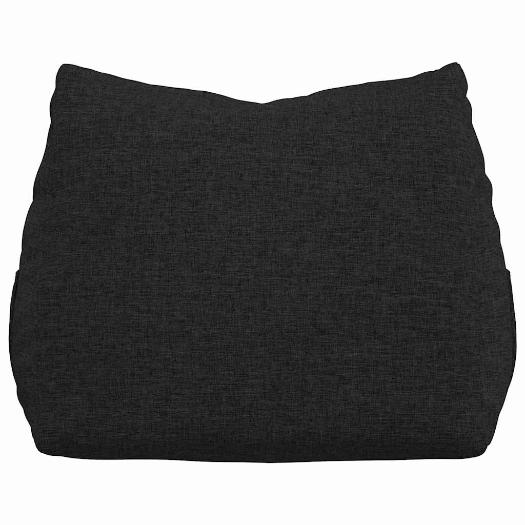 Perna pentru spate Negru 45 x 20 x 35 cm țesătură GartenMobel Dekor