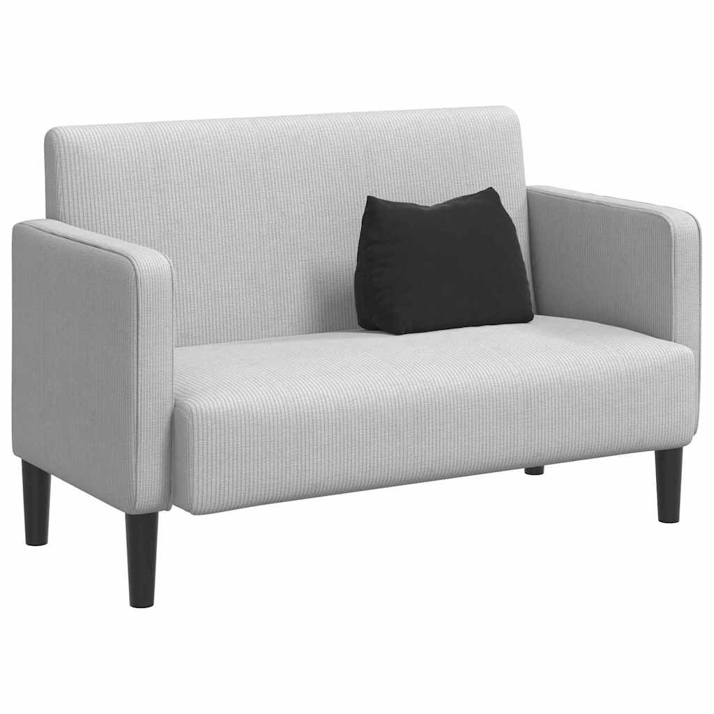 Perna pentru spate Negru 45 x 20 x 35 cm Țesătură din corduroy GartenMobel Dekor