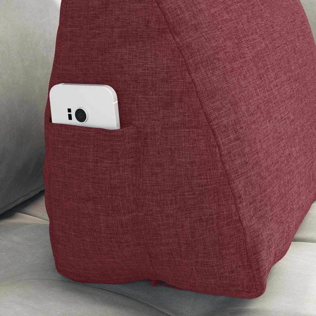 Perna pentru spate Roșu Vin 45 x 20 x 35 cm țesătură GartenMobel Dekor