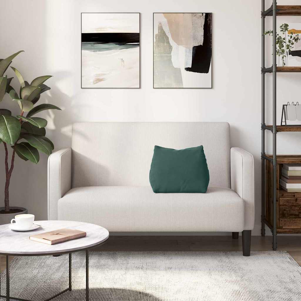 Perna pentru spate Verde închis 45 x 20 x 35 cm GartenMobel Dekor