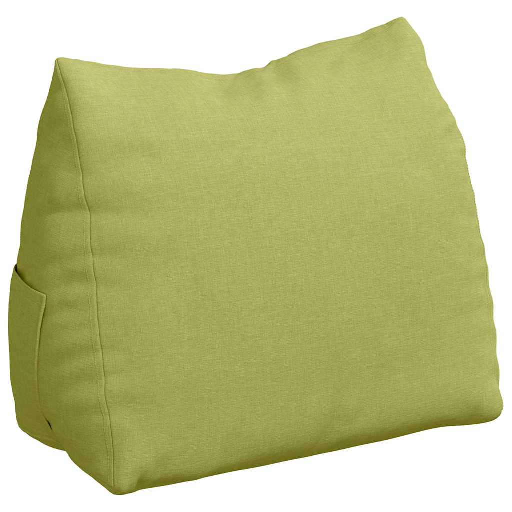 Perna pentru spate Verde deschis 45 x 20 x 35 cm țesătură GartenMobel Dekor