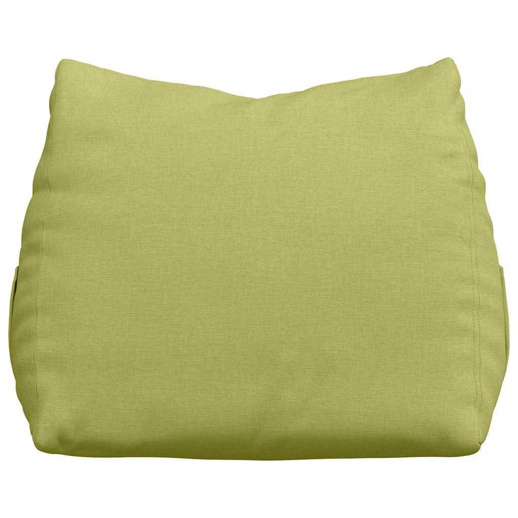 Perna pentru spate Verde deschis 60 x 20 x 50 cm țesătură GartenMobel Dekor
