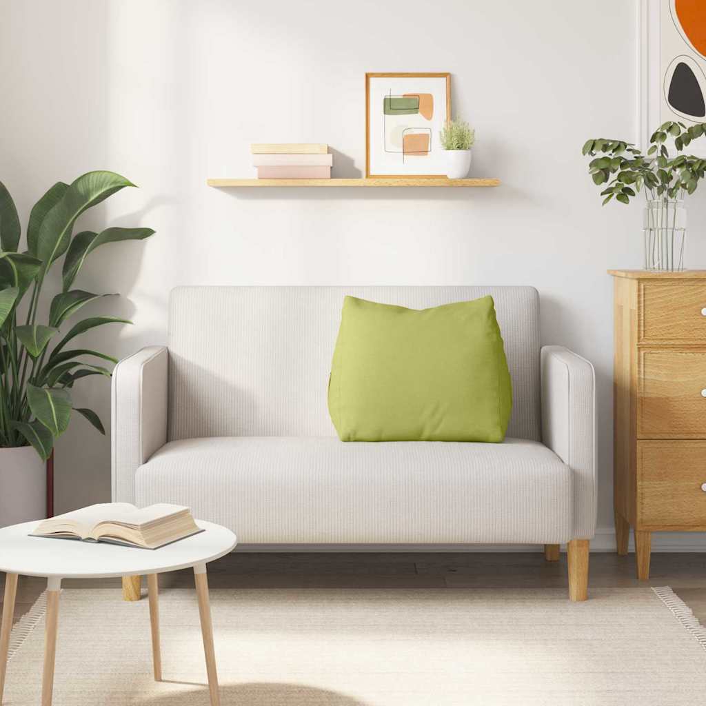 Perna pentru spate Verde deschis 60 x 20 x 50 cm țesătură GartenMobel Dekor