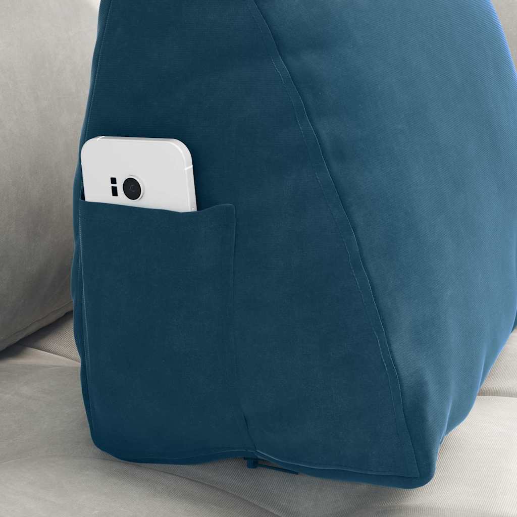 Perna pentru spate albastru 45 x 20 x 35 cm GartenMobel Dekor