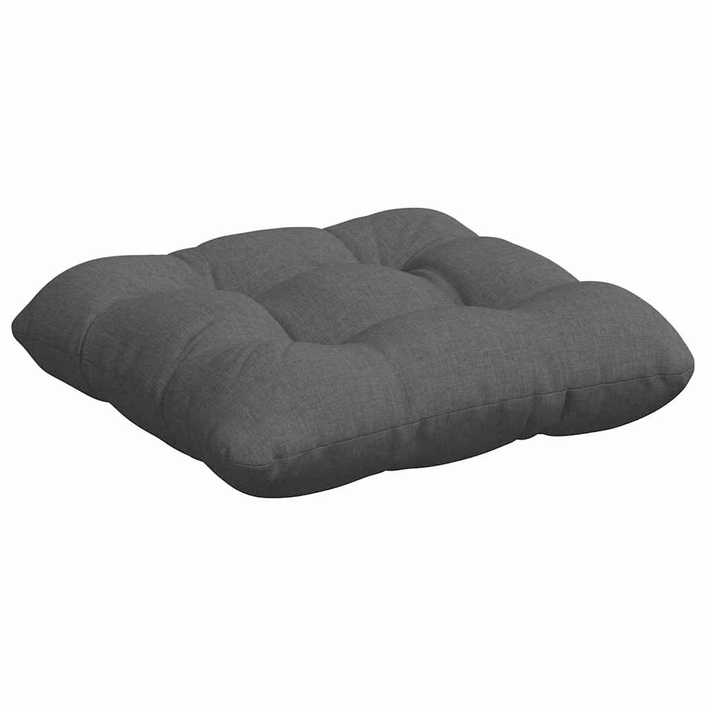 Perne de Șezut 4 pcs Gri închis 40 x 40 x 12 cm țesătură GartenMobel Dekor