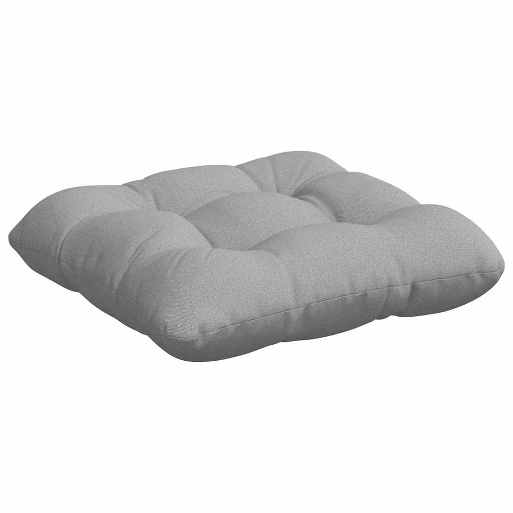 Perne de Șezut 4 pcs Gri nori 40 x 40 x 12 cm țesătură GartenMobel Dekor