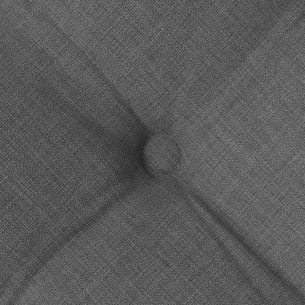 Perne de Șezut 2 pcs Gri închis 40 x 40 x 6 cm țesătură GartenMobel Dekor