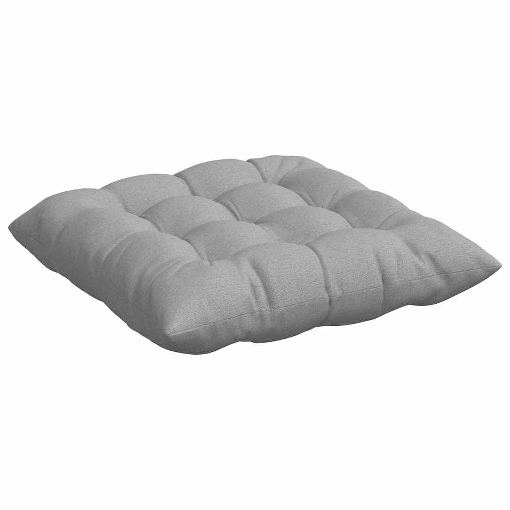 Perne de Șezut 2 pcs Gri nori 40 x 40 x 6 cm țesătură GartenMobel Dekor