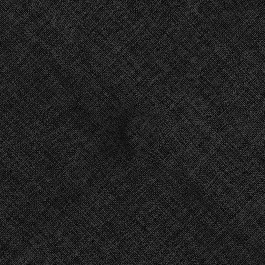 Perne de Șezut 2 pcs Negru 40 x 40 x 6 cm țesătură GartenMobel Dekor