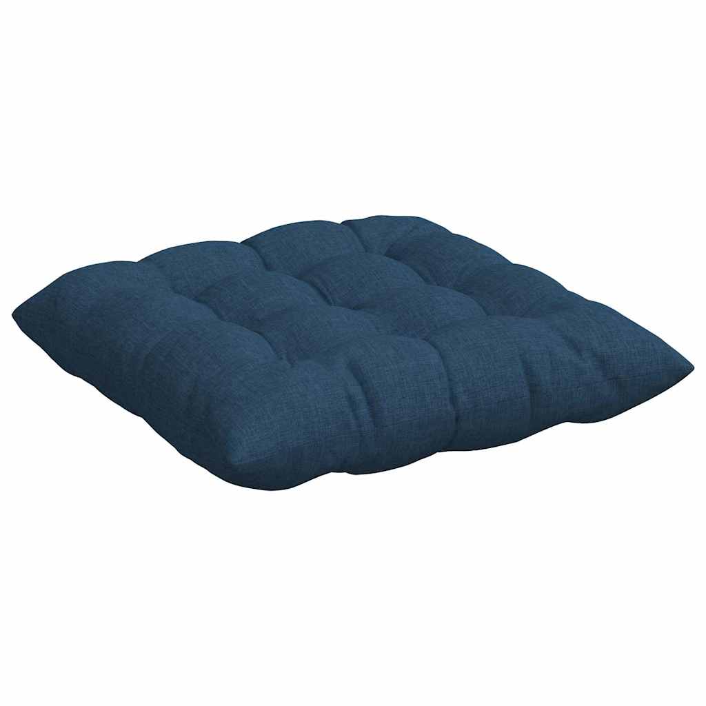 Perne de Șezut 2 pcs albastru 40 x 40 x 6 cm țesătură GartenMobel Dekor