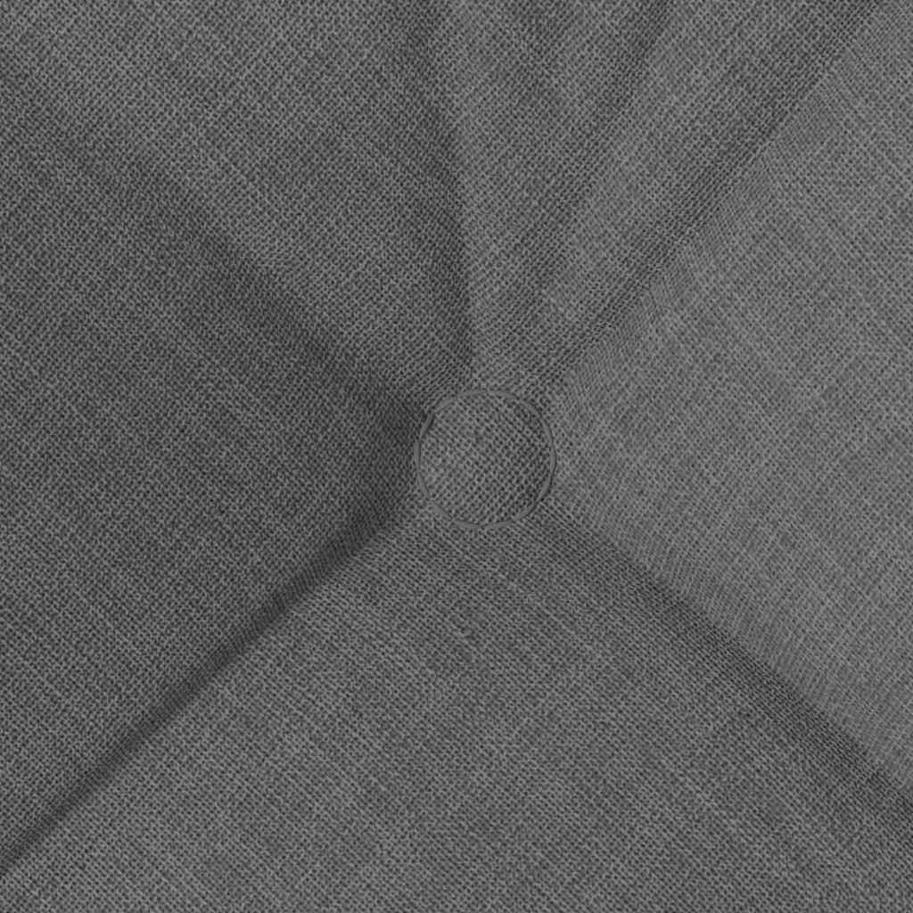 Perne de Șezut 4 pcs Gri închis 45 x 45 x 12 cm țesătură GartenMobel Dekor