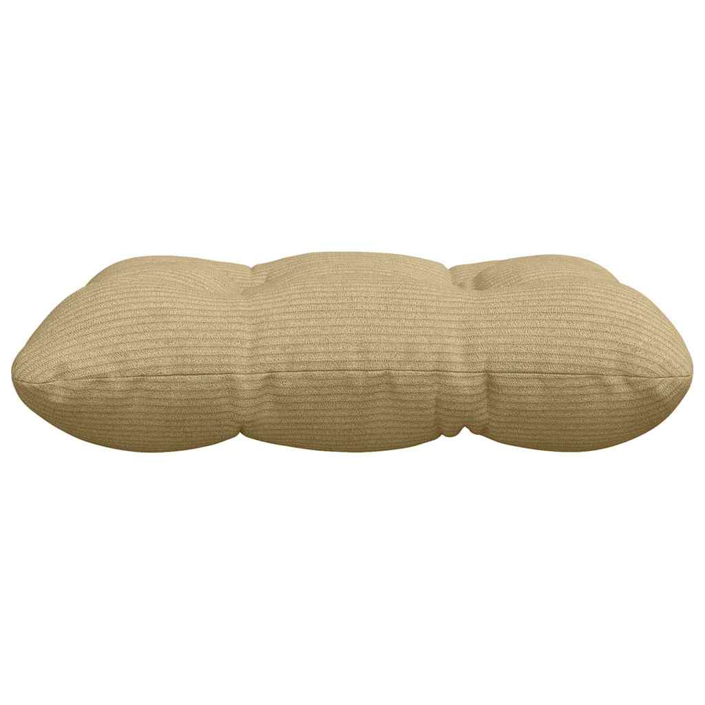 Perne de Șezut 4 pcs Gri Verde 40 x 40 cm Țesătură din corduroy GartenMobel Dekor