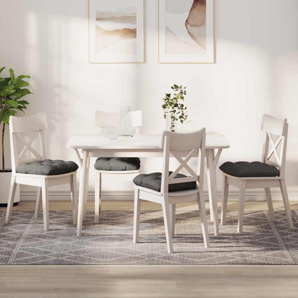 Perne de Șezut 4 pcs Gri deschis 45 x 45 cm GartenMobel Dekor