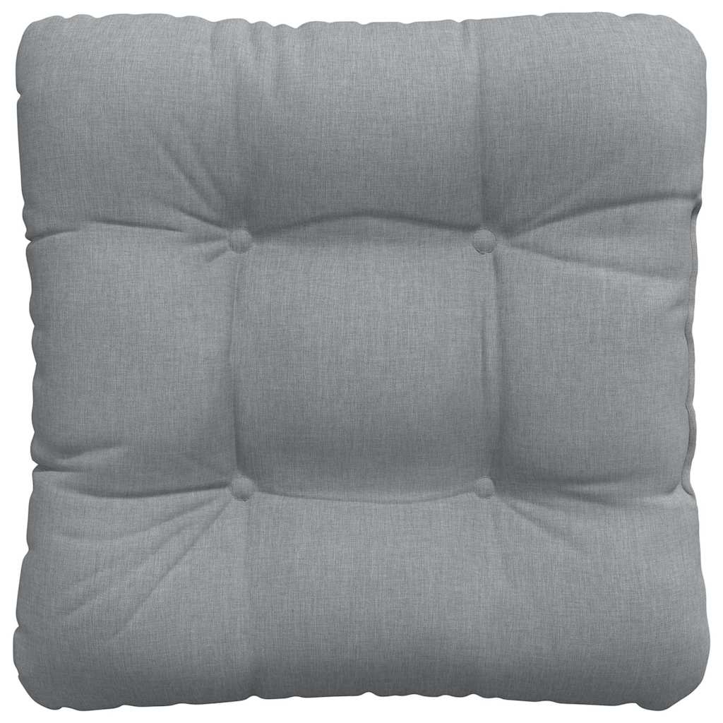 Perne de Șezut 4 pcs Gri deschis 45 x 45 x 12 cm țesătură GartenMobel Dekor
