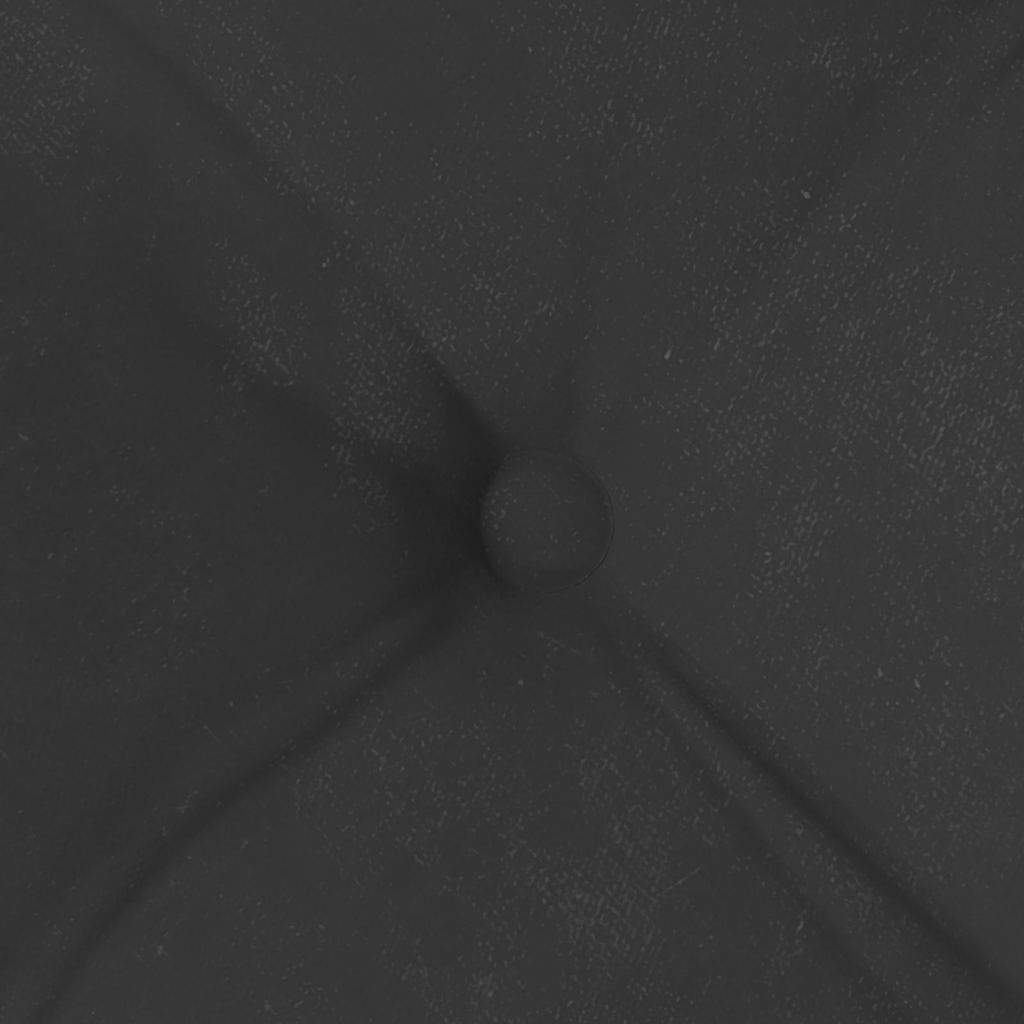 Perne de Șezut 4 pcs Negru 40 x 40 x 6 cm Microfibră GartenMobel Dekor