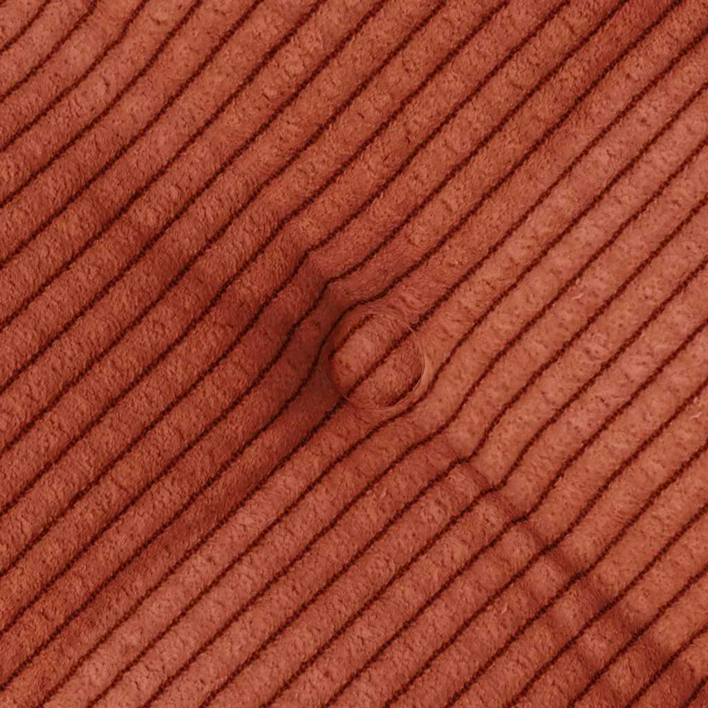 Perne de Șezut 4 pcs Roșu portocalie 40 x 40 x 6 cm GartenMobel Dekor