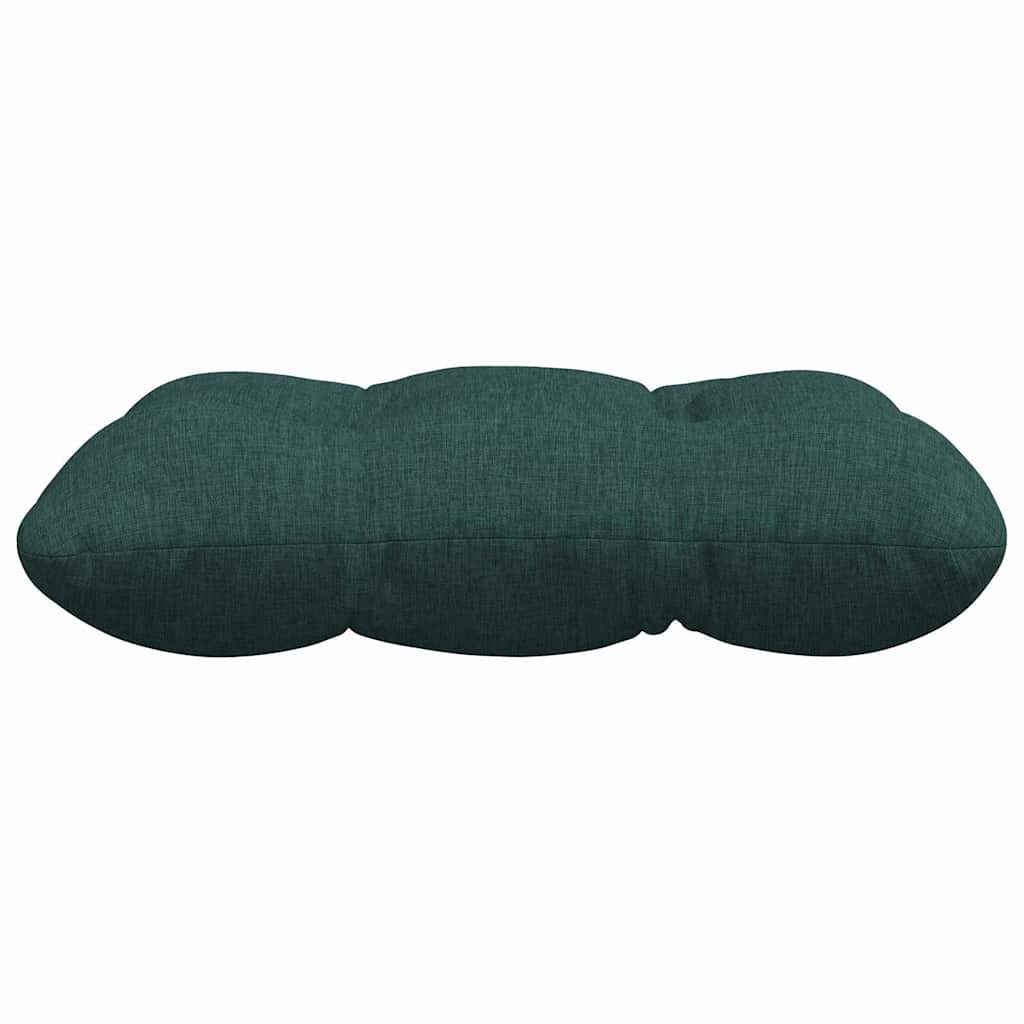 Perne de Șezut 4 pcs Verde închis 45 x 45 x 12 cm țesătură GartenMobel Dekor