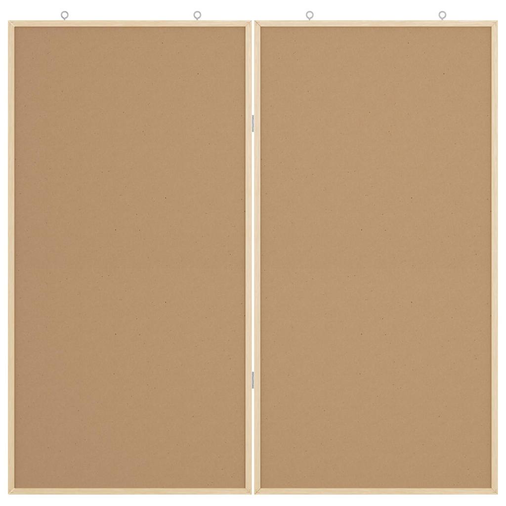 Panou de plută Manual Maro 100 x 1.4 x 100 cm Lemn masiv de pin GartenMobel Dekor