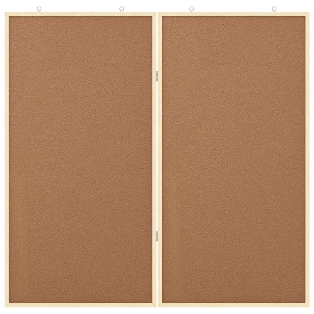 Panou de plută Manual Maro 100 x 1.4 x 100 cm Lemn masiv de pin GartenMobel Dekor