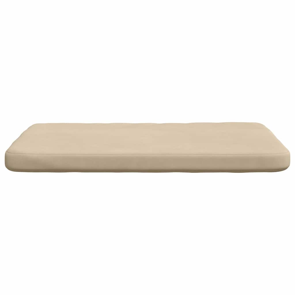 Perne de Șezut 4 pcs Crem 40 x 40 x 3 cm GartenMobel Dekor