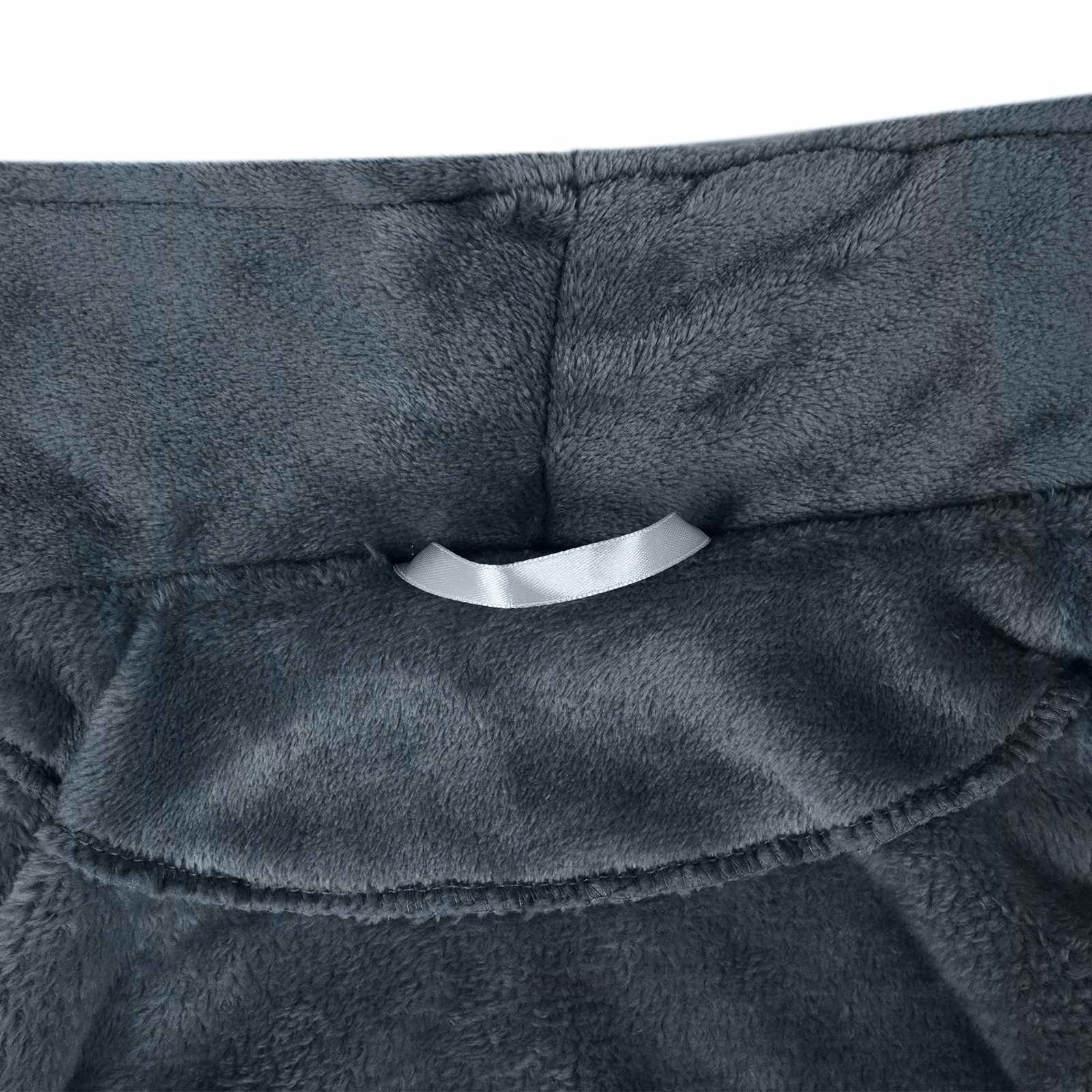 Robe fără glugă Albastru marin l Flanelă GartenMobel Dekor