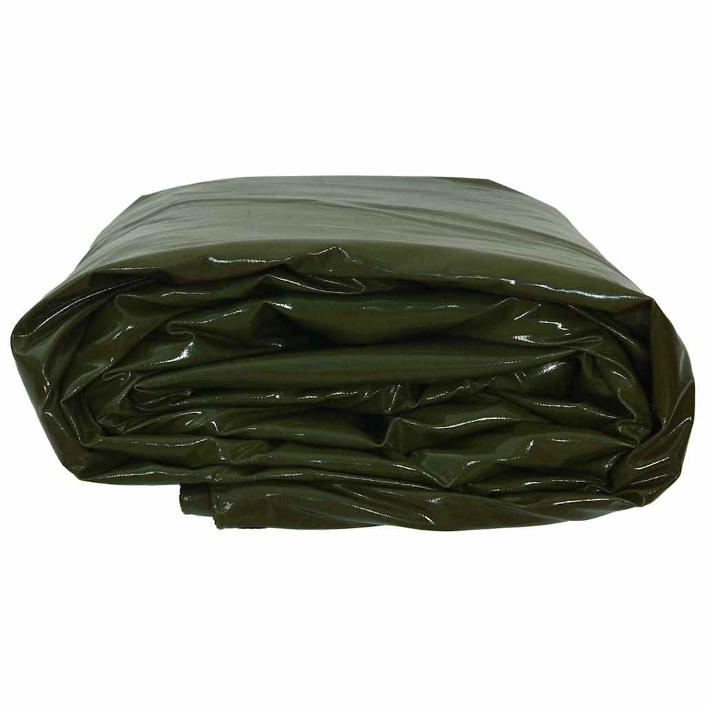 Pânză 650g / m² Verde măsliniu 2 x 3 m Pânză cu acoperire PVC GartenMobel Dekor