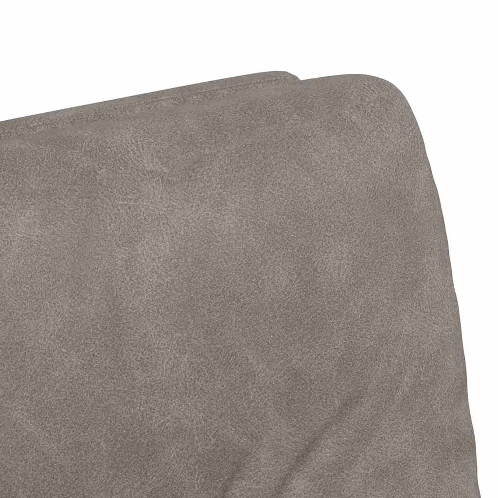 Scaune de dining 2 pcs Gri 57 x 67 x 95 cm Piele artificială GartenMobel Dekor