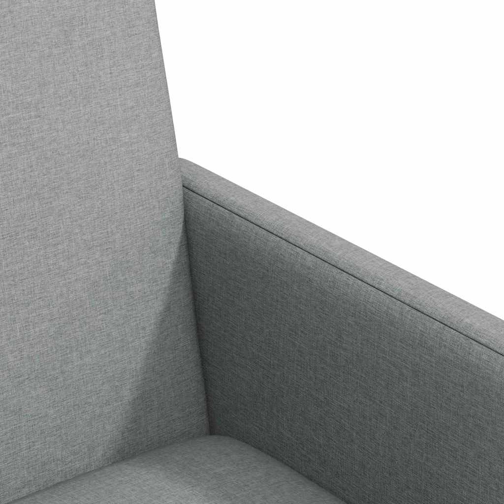 Scaune de dining 2 pcs Gri deschis 57 x 66 x 94 cm țesătură GartenMobel Dekor