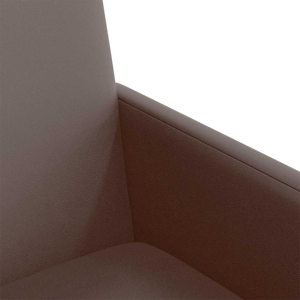 Scaune de dining 2 pcs Maro 57 x 66 x 94 cm Piele artificială GartenMobel Dekor
