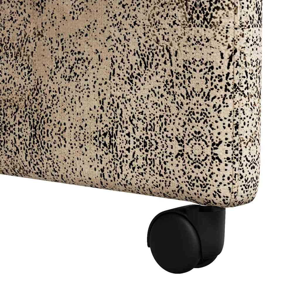 Scaune de dining cu roți 2 pcs Gri deschis 57 x 67 x 95 cm GartenMobel Dekor