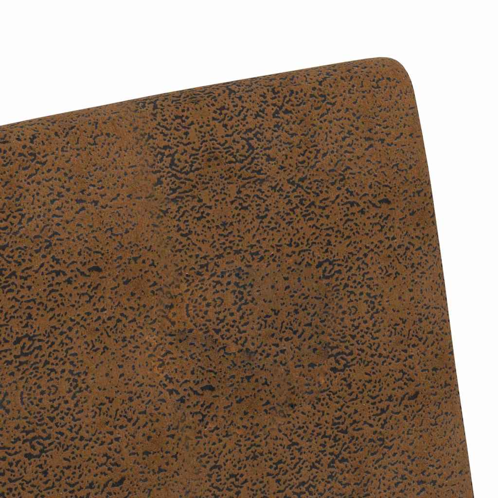 Scaune de dining cu roți 2 pcs Maro 57 x 66 x 94 cm GartenMobel Dekor