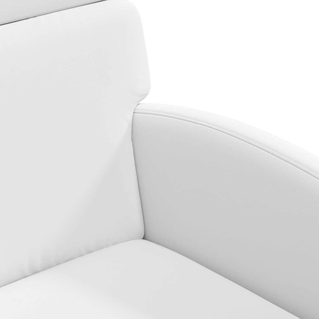 Scaune de dining 2 pcs Alb 58 x 65 x 98 cm Piele artificială GartenMobel Dekor