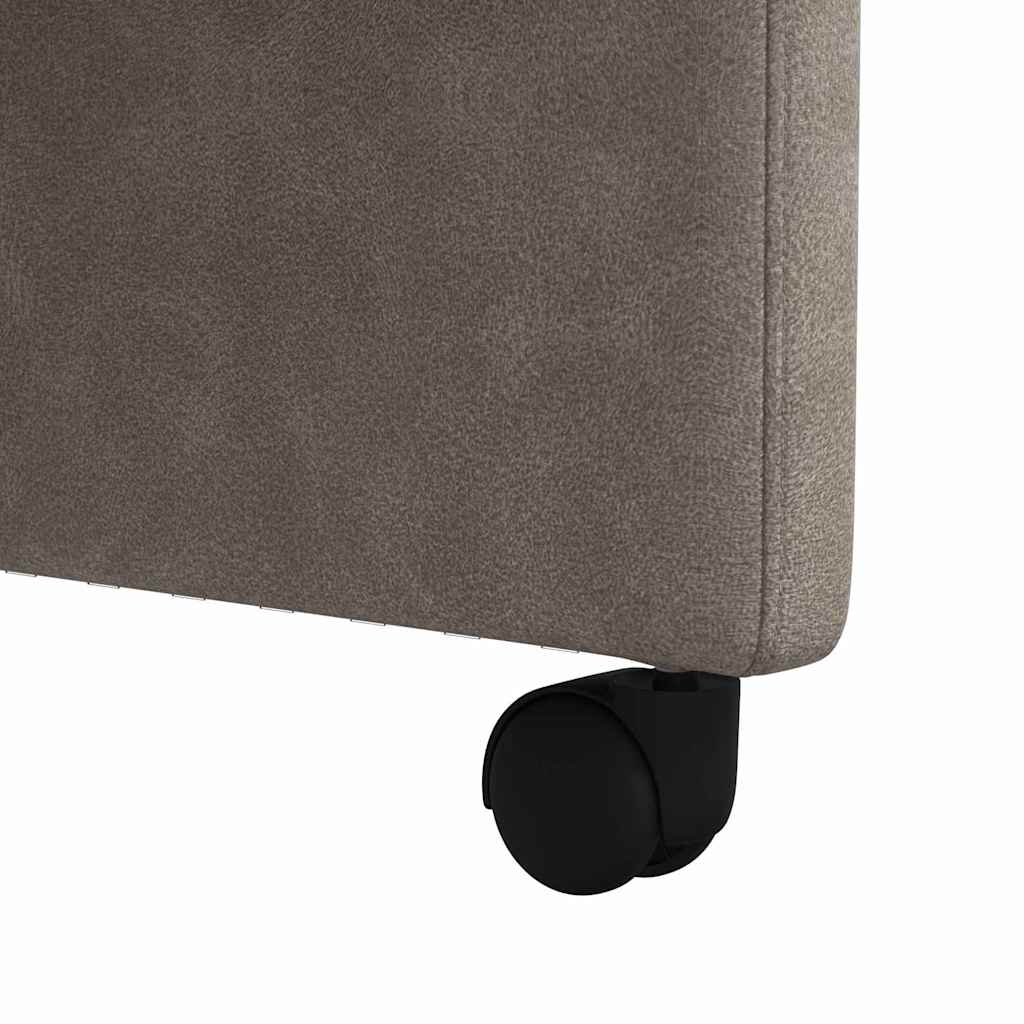 Scaune de dining 2 pcs Gri 57 x 67 x 98 cm Piele artificială GartenMobel Dekor