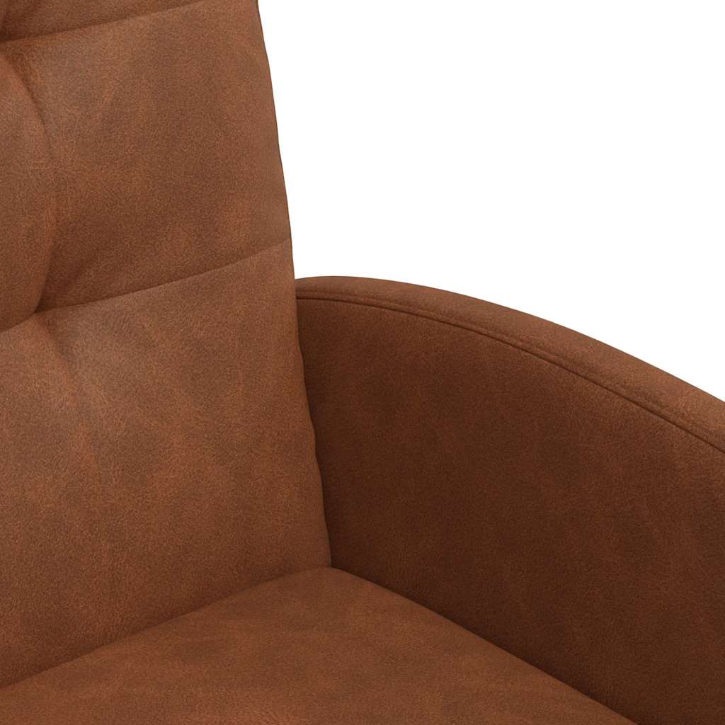 Scaune de dining 2 pcs Maro 57 x 67 x 98 cm Piele artificială GartenMobel Dekor