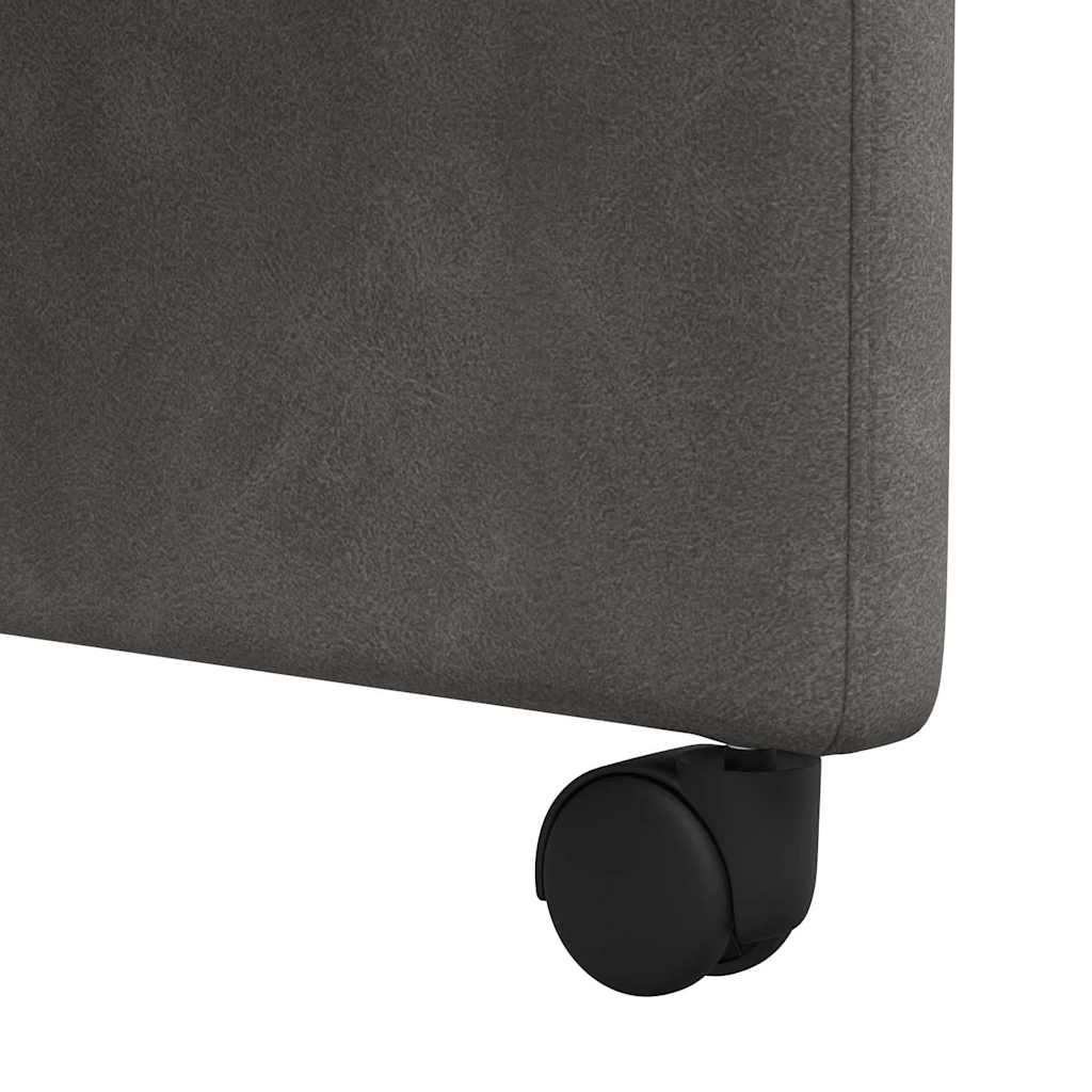 Scaune de dining 2 pcs Negru 58 x 67 x 97 cm Piele artificială GartenMobel Dekor