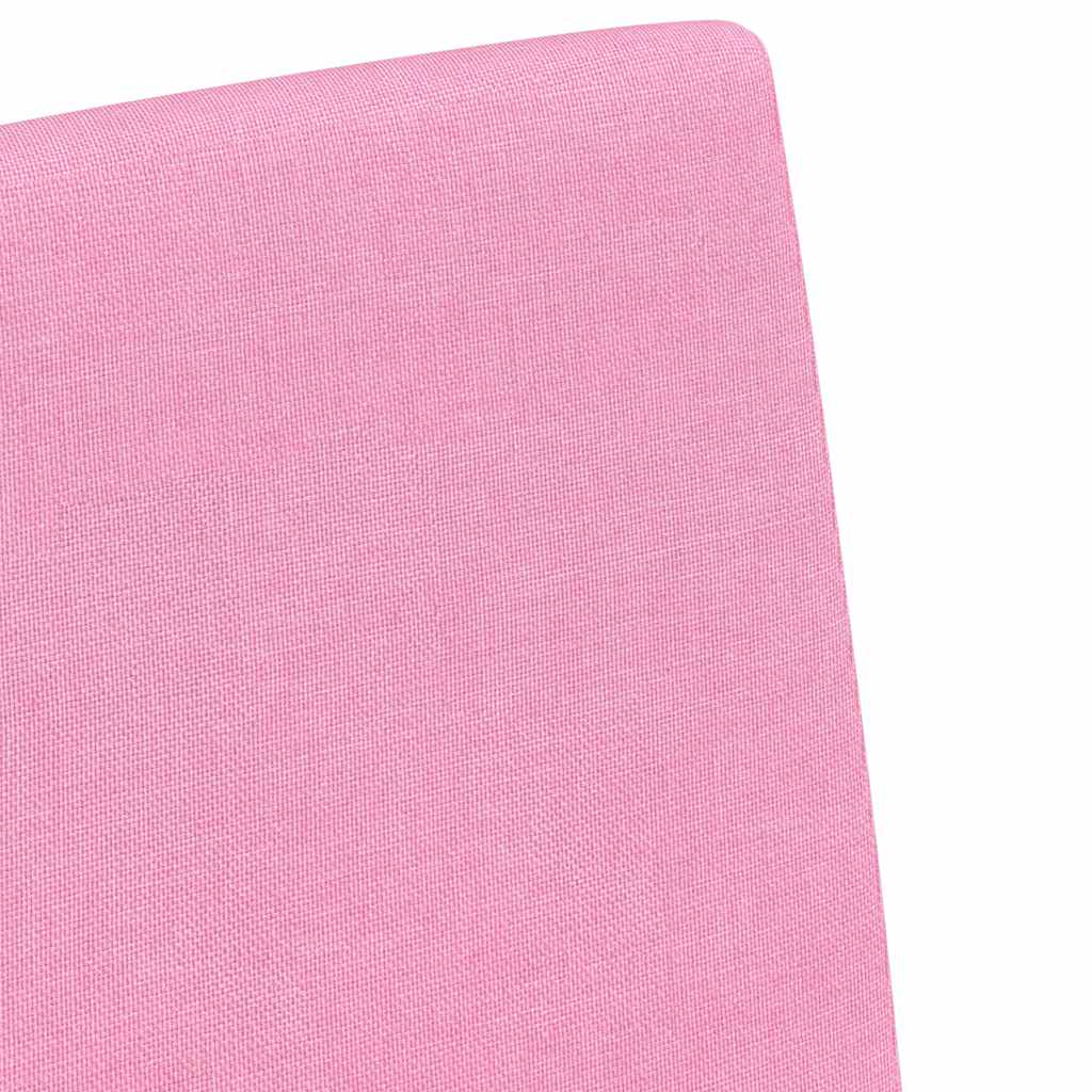 Scaune de dining 2 pcs Roz 57 x 67 x 95 cm țesătură GartenMobel Dekor