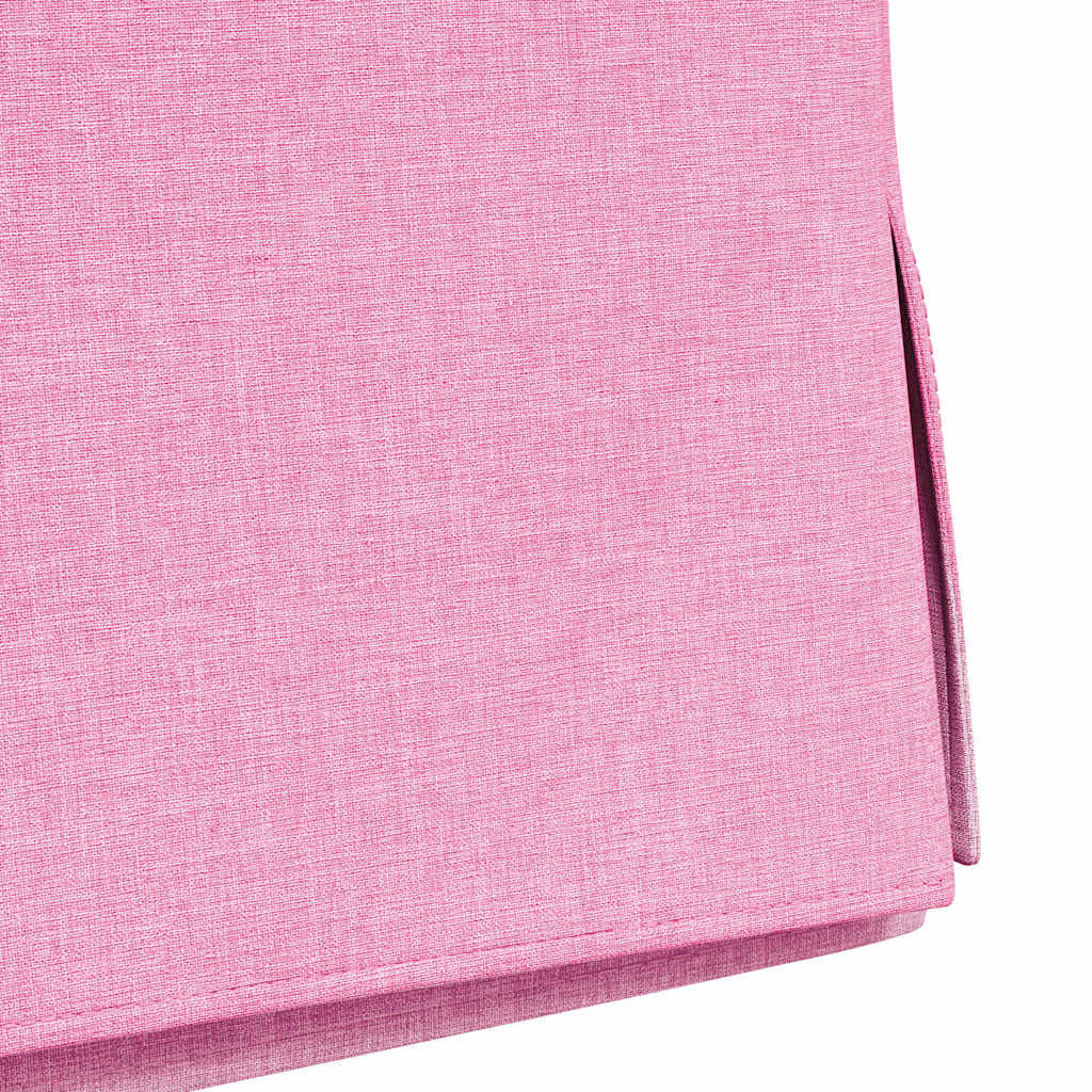 Scaune de dining 2 pcs Roz 57 x 67 x 98 cm țesătură GartenMobel Dekor