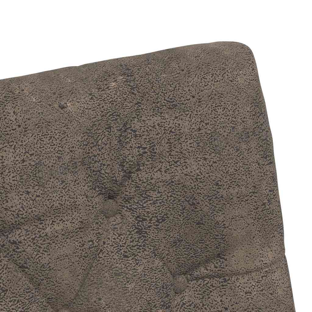 Scaune de dining cu roți 2 pcs Gri închis 58 x 67 x 97 cm GartenMobel Dekor