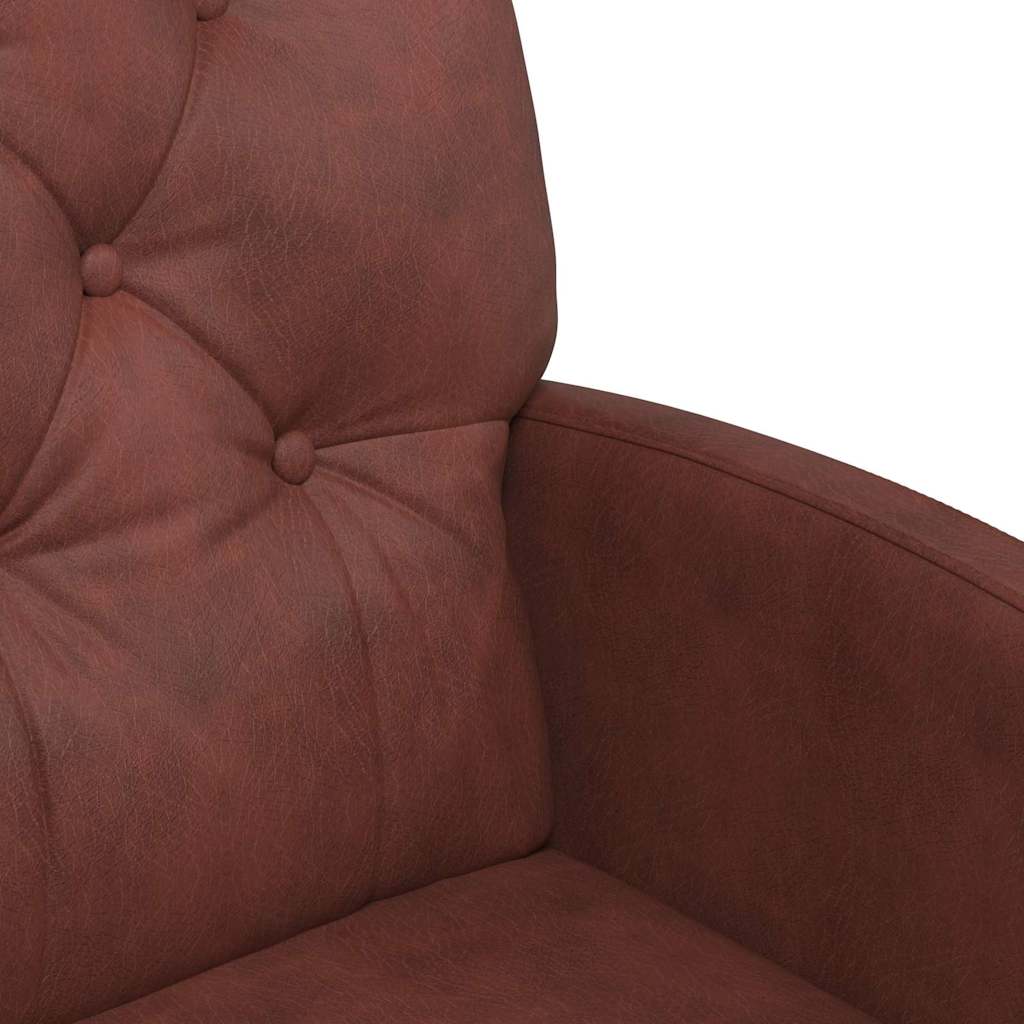 Scaune de dining cu roți 2 pcs Maro lucios 58 x 67 x 97 cm GartenMobel Dekor